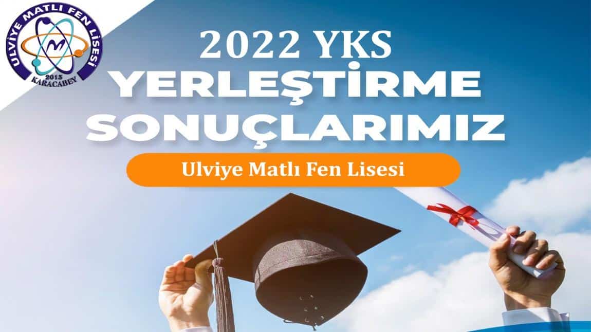 2022 YKS Yerleştirme Sonuçlarımız