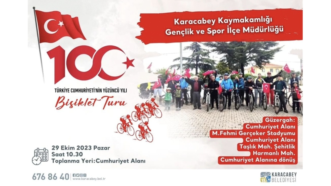 Türkiye Cumhuriyeti'nin Bisiklet Turu'na Tüm halkımız davetlidir